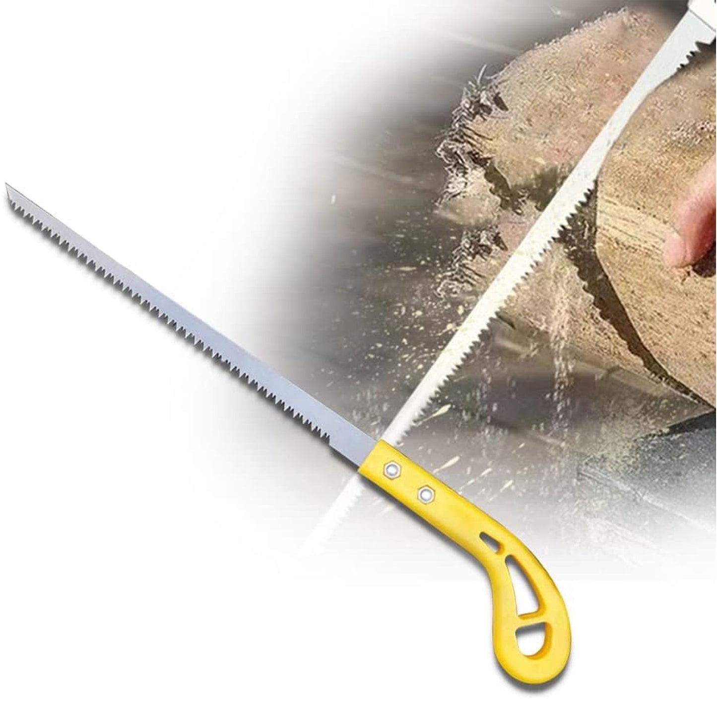 Portable Hand Saw High Strength Saw Small Hand Saw (34 Cm Long  1 Pc) Wukusy