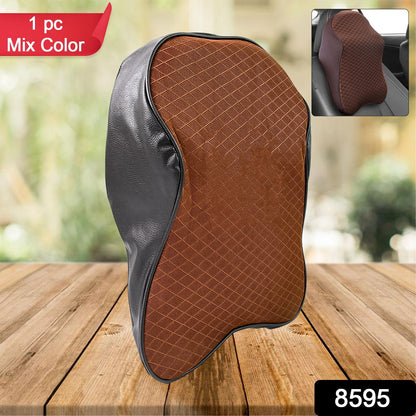 Car Neck Pillow Car Neck Headrest Pillow Memory Foam Car Accessories Cushion Car Seat Head Support Neck Protector Car Seat Neck Pillow, for Driving (1 Pc / Mix Color) Your Brand