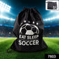 Soccer printed bag for sports