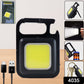 LED light and keychain combo