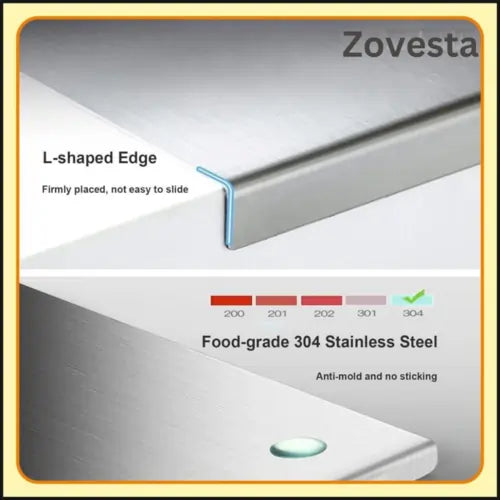 Stainless Steel Chopping Board shopbyte