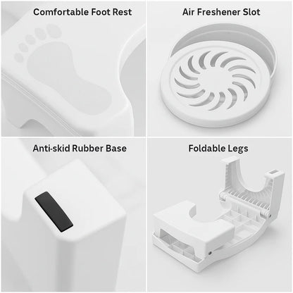 Portable Toilet Potty Stool (1 Pc) Wukusy