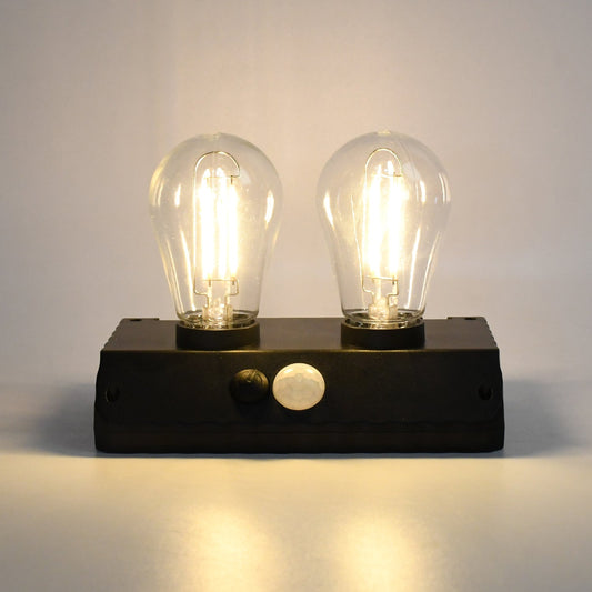 Solar Double Led Bulb Lamp Yt-819- 2w (1 Pc) Wukusy