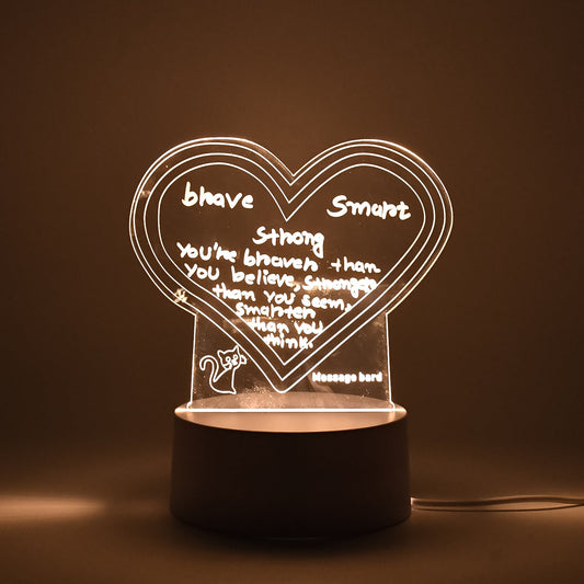 Creative Visualization Lamp 3d Acrylic Decorative Lamp With Pen Wukusy