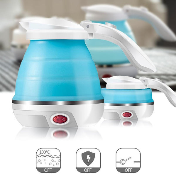 Compact silicone electric kettle