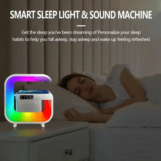 Multi-function Wireless Speaker Audio Desk Lamp Wireless Charger (1 Pc) Wukusy