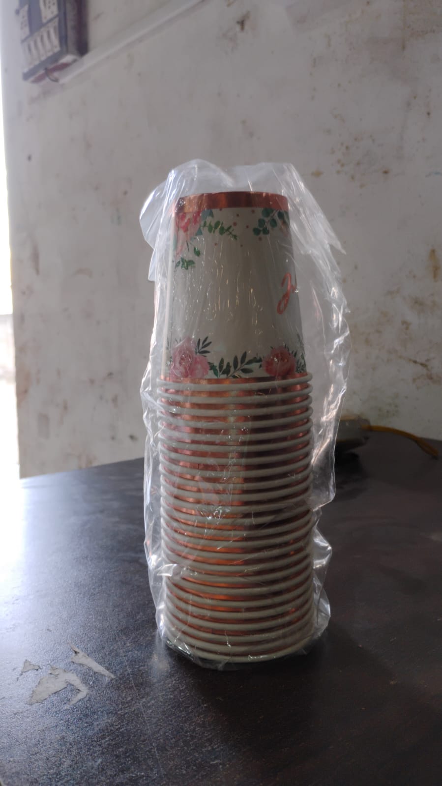 Disposable Paper Cups Disposable Tea Coffee Cups (24 Pcs Set  Mix Color  Design) Wukusy