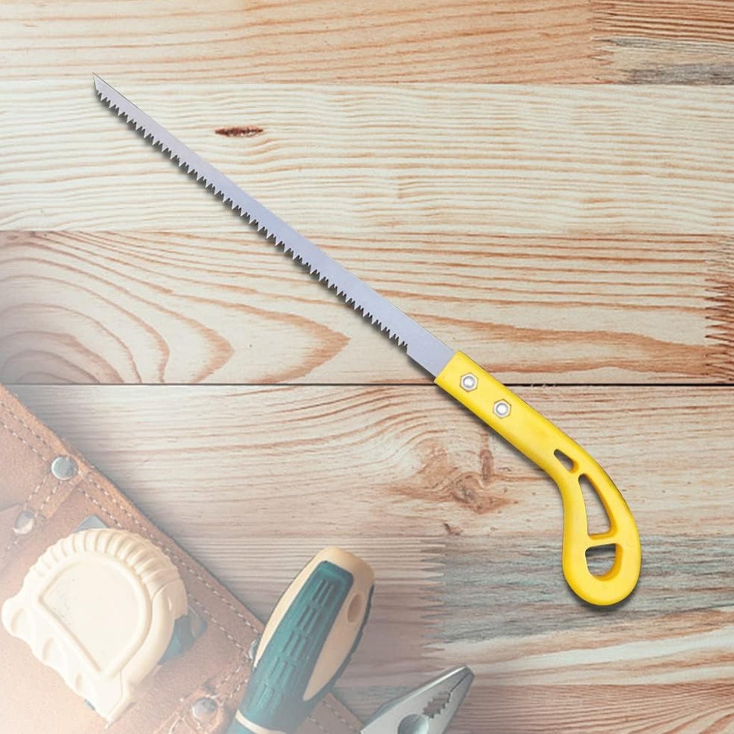 Portable Hand Saw High Strength Saw Small Hand Saw (34 Cm Long  1 Pc) Wukusy