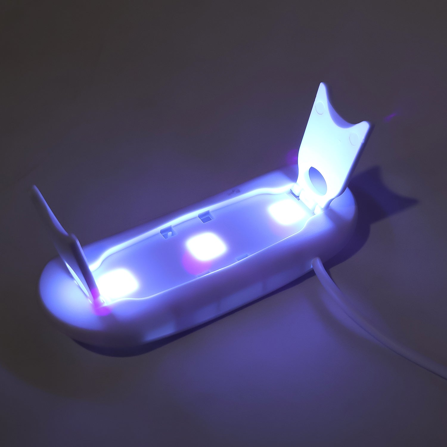 Mini Portable Uv Led Nail Lamp For Gel Nail Polish Curing (1 Pc) Wukusy