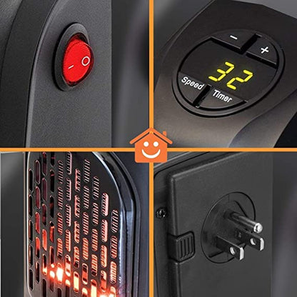 Portable Room Heater with Digital Display shopbyte